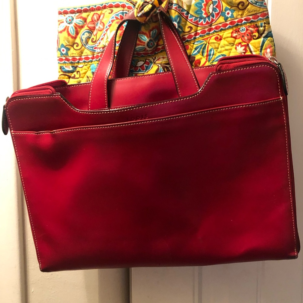 Lodis  Red Audrey Brera  Women’s  briefcase